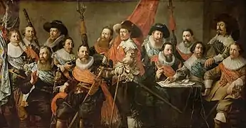 Oficiales de pistoleros del Oude Schutterij de Alkmaar (1634), Stedelijk Museum, Alkmaar