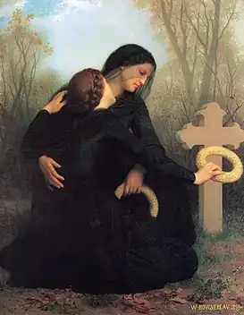 El día de la Muerte, de William-Adolphe Bouguereau (1825-1905).