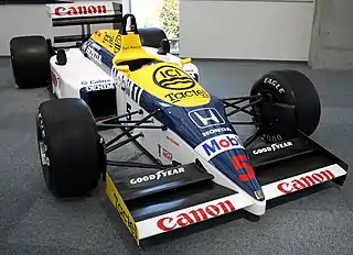 Williams FW11, campeón de constructores temporada 1986