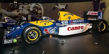 Williams FW15C, campeón de constructores temporada 1993