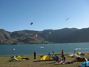 Windsurf en la playa