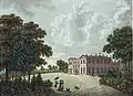 Watercolour of Woolton Hall, Liverpool, c. 1781