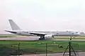 Boeing 757-23A (XA-RLM) en el Aeropuerto de Mánchester.