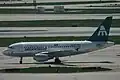 Airbus A318-111 de Mexicana (XA-UBU) en el Aeropuerto Internacional O'Hare.