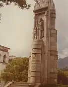 Monumento al presidente Justo Rufino Barrios en Quetzaltenango.