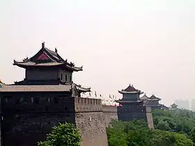 Murallas de Xi'an, China.
