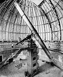 Telescopio de 40" en el Observatorio Yerkes, 1897