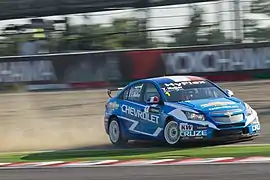 Chevrolet de Yvan Muller en el Campeonato Mundial de Turismos.