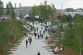 Parque Zaryadye, Moscú (2017)