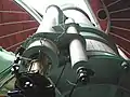 Vista de los telescopios principal y del buscador