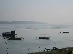 El río Danubio a su paso por Zemun