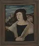 Retrato de desconocido, ca. 1516, Zentralbibliothek, Zúrich.