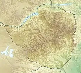 Monte Nyangani ubicada en Zimbabue