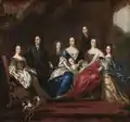 Familia Real Sueca, cerca de 1690.