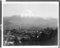 El volcán Popocatépetl entre 1890 y 1930.