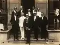 El presidente Artur Bernardes y sus ministros de Estado, 1922.