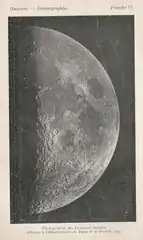 Creciente de Luna el 16 de febrero de 1899 por el Observatorio de Paris.