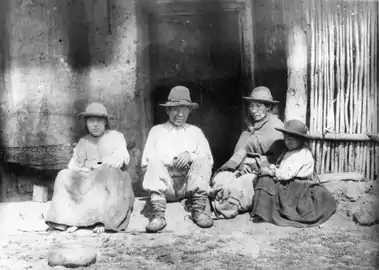 Familia Quichua. Provincia de Moxos. Bolivia  1904-1905.