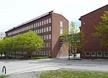 Photograph depicting a building