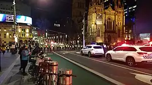Police in 6th Lockdown Melbourne