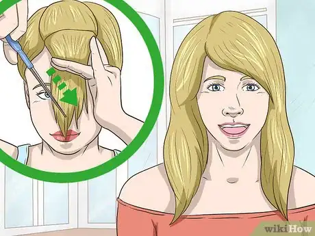 Cómo cortar el cabello recto (con imágenes) - wikiHow