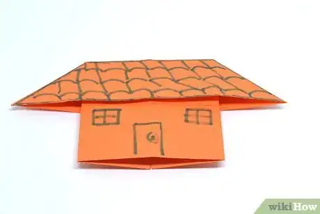 Hamburguesa de papel  Origami fácil para niños 