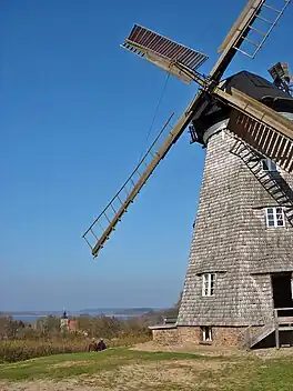 Usedom − Benz windmill, one of many windmills in MV