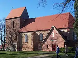 Medieval village church in Jesendorf