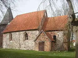 Medieval church in Roggendorf
