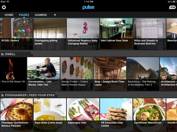 Screenshot of Pulse