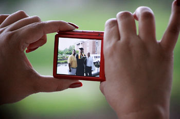 Using a digital camera to capture memories