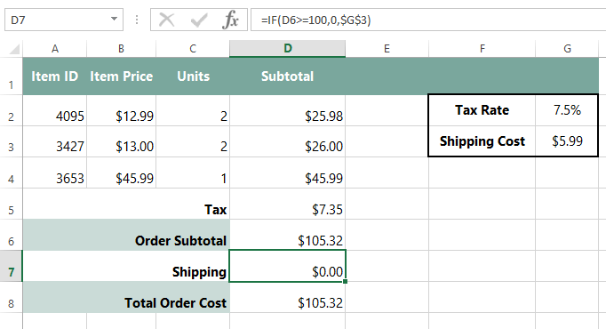 screenshot of excel 2013