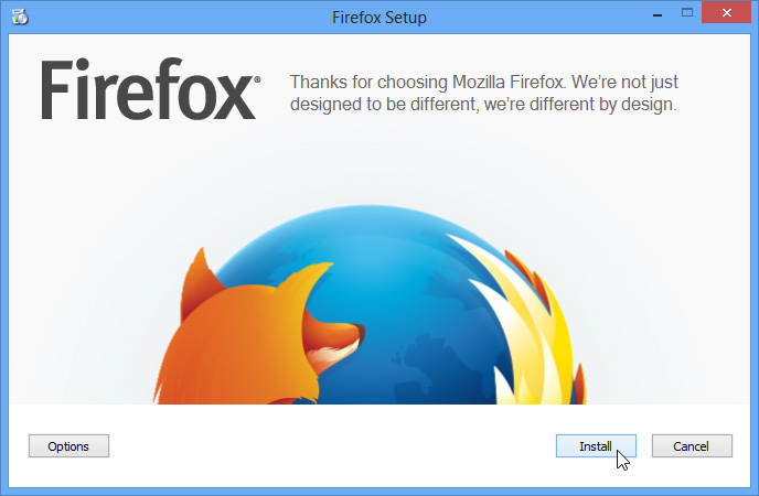 Screenshot of Firefox