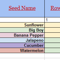 Screenshot of Google Spreadsheets