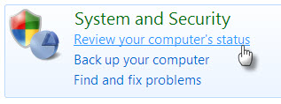 Windows 7 Security Status