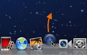 Removing an app from the Dock