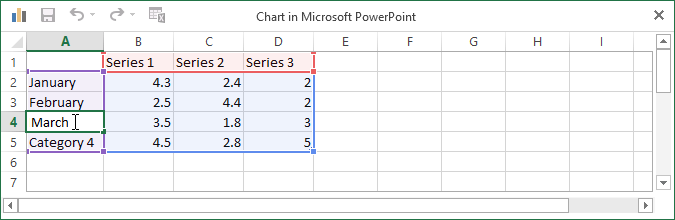 Screenshot of PowerPoint 2013