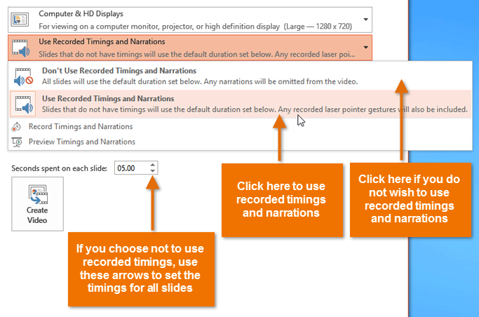 Screenshot of PowerPoint 2013