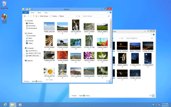 Screenshot of Windows 8