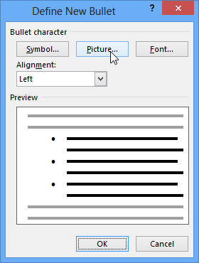 Screenshot of Word 2013