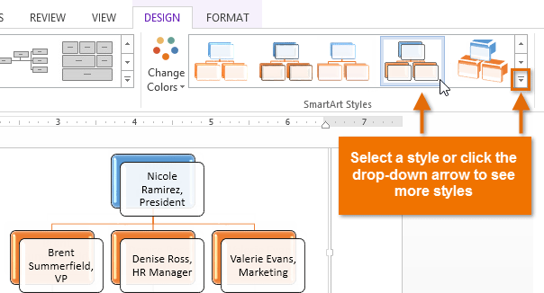 Screenshot of Excel 2013