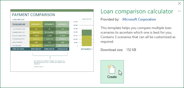 Creating a new workbook with a template