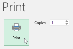 Click the Print button