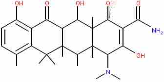 Structure of tetracycline