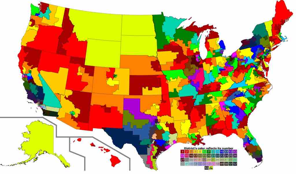 U.S. Congress House Districts