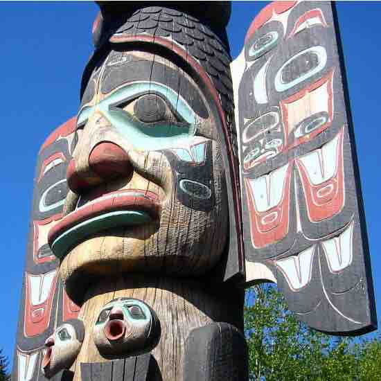 Totem Pole from the Northwest