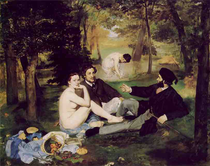 Édouard Manet, The Luncheon on the Grass (Le déjeuner sur l'herbe), 1863