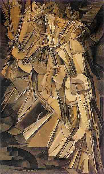 Marcel Duchamp, <em>Nude Descending a Staircase, No. 2</em>, 1912