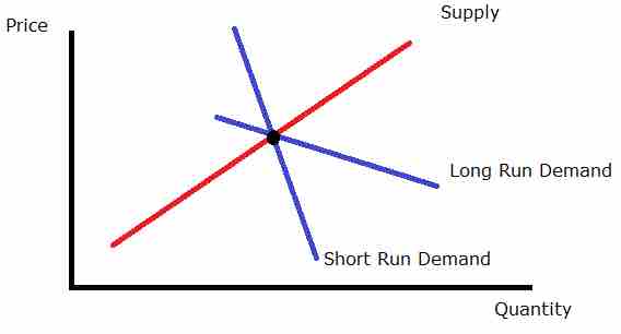 Price elasticity over time