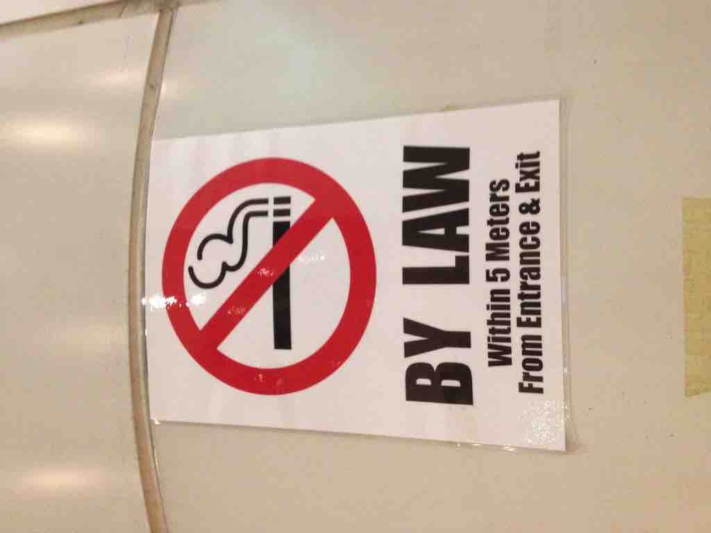 No Smoking